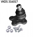 Kande-/juhtliigend SKF VKDS 316017