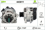 Generaator VALEO 443011