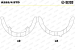 Distantsseib,v&auml;ntv&otilde;ll GLYCO A292/4 STD