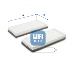 Filter,salongi&otilde;hk UFI 53.005.00
