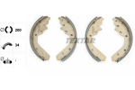 Piduriklotside komplekt TEXTAR 91063800