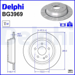 Piduriketas DELPHI BG3969