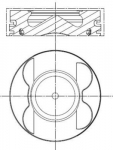 Kolvid MAHLE 001 PI 00107 000
