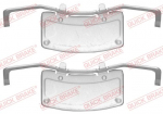 Lisakomplekt, ketaspiduriklotsid QUICK BRAKE 109-1706