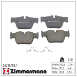 Piduriklotsi komplekt,ketaspidur ZIMMERMANN 26212.155.1
