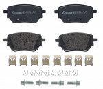 Piduriklotsi komplekt,ketaspidur BREMBO P 50 151