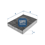 Filter,salongi&otilde;hk UFI 54.234.00