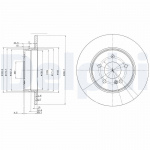 Piduriketas DELPHI BG3239C