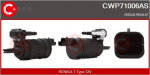 Klaasipesuvee pump,klaasipuhastus CASCO CWP71006AS