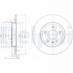 Piduriketas DELPHI BG3996