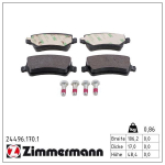 Piduriklotsi komplekt,ketaspidur ZIMMERMANN 24496.170.1