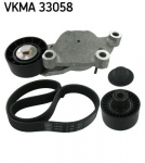 Soonrihmakomplekt SKF VKMA 33058