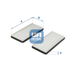 Filter,salongi&otilde;hk UFI 53.310.00