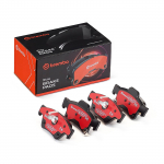 Piduriklotsi komplekt,ketaspidur BREMBO P 37 016X