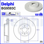 Piduriketas DELPHI BG9593C