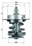 Termostaat,Jahutusvedelik MAHLE TX 63 88