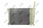Radiaator,mootorijahutus ABAKUS 016-017-0054