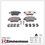 Piduriklotsi komplekt,ketaspidur ZIMMERMANN 23982.180.2