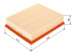 &Otilde;hufilter BOSCH 1 457 433 698
