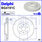 Piduriketas DELPHI BG4191