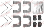 Lisakomplekt, ketaspiduriklotsid QUICK BRAKE 109-0123