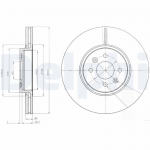 Piduriketas DELPHI BG3929