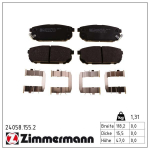 Piduriklotsi komplekt,ketaspidur ZIMMERMANN 24058.155.2