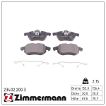 Piduriklotsi komplekt,ketaspidur ZIMMERMANN 23402.200.3
