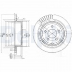Piduriketas DELPHI BG4041