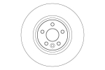 Piduriketas TRW DF6848S