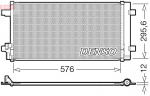 Kondensaator,kliimaseade DENSO DCN32069