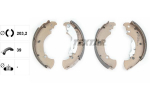 Piduriklotside komplekt TEXTAR 91053600