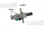 Peapiduri silinder METELLI 05-1201