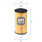 &Otilde;lifilter UFI 25.038.00