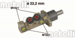 Peapiduri silinder METELLI 05-0228