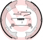 Piduriklotside komplekt,seisupidur BREMBO S 50 515