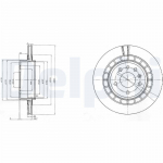 Piduriketas DELPHI BG4046