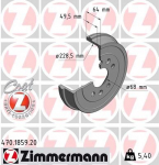 Piduritrummel ZIMMERMANN 470.1859.20