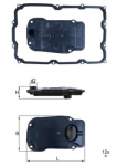 H&uuml;draulikafilter,automaatk&auml;igukast MAHLE HX 271D