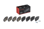 Piduriklotsi komplekt,ketaspidur BREMBO P 54 064