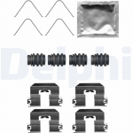 Lisakomplekt, ketaspiduriklotsid DELPHI LX0706