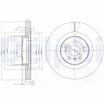 Piduriketas DELPHI BG9013