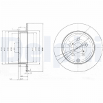 Piduriketas DELPHI BG3912