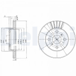 Piduriketas DELPHI BG3519