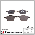 Piduriklotsi komplekt,ketaspidur ZIMMERMANN 23912.185.1