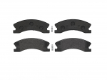 Piduriklotsi komplekt,ketaspidur BREMBO P 37 008