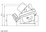 Termostaat,Jahutusvedelik BorgWarner (Wahler) 4818.90D