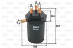 K&uuml;tusefilter VALEO 587559