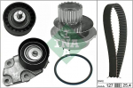 Veepump + hammasrihmakomplekt Schaeffler INA 530 0332 31