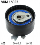 Pingutusrull,Hammasrihm SKF VKM 16023